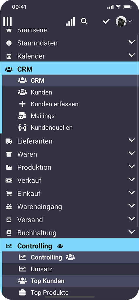screenshot Pico®️Time menu