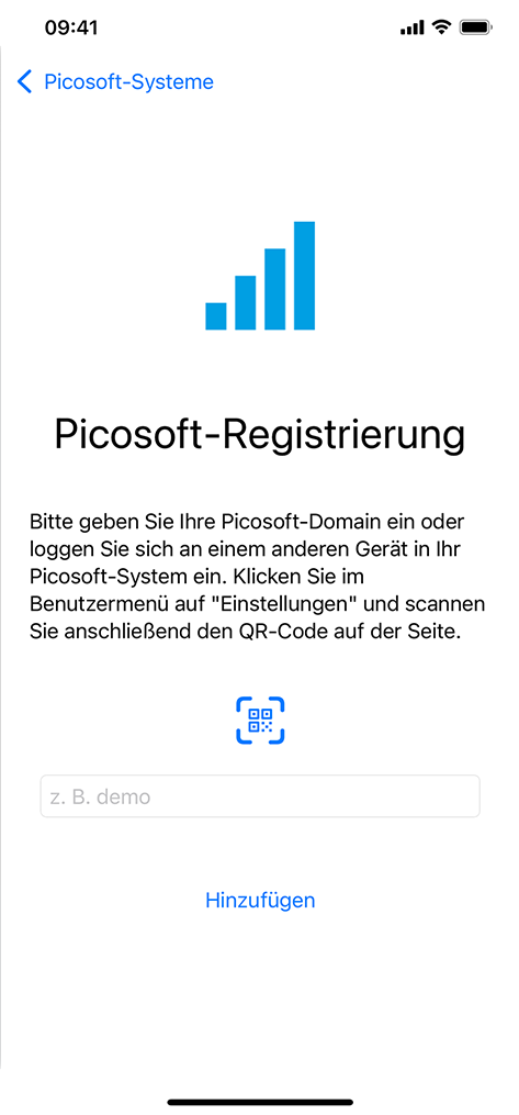 screenshot Pico®️Time registrierung